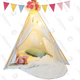 Tazz Toys Kids Teepee Tent with Fairy Lights | $55 | Amazon | Clip $10 Coupon
